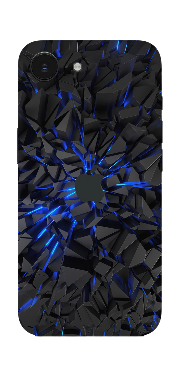 Skin AZUL ELECTRICO para iPhone