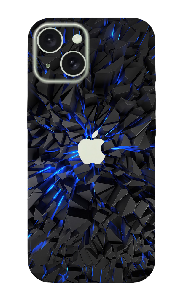 Skin AZUL ELECTRICO para iPhone