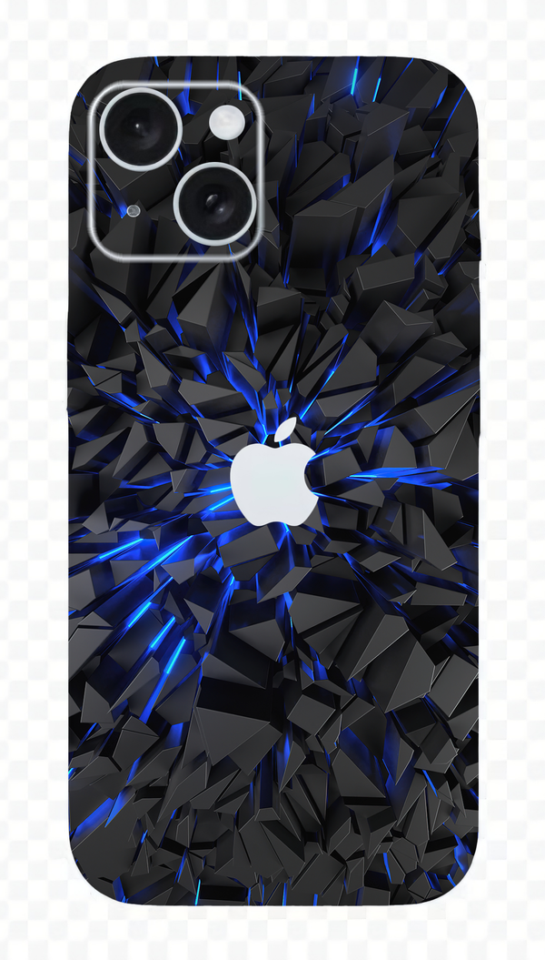 Skin AZUL ELECTRICO para iPhone