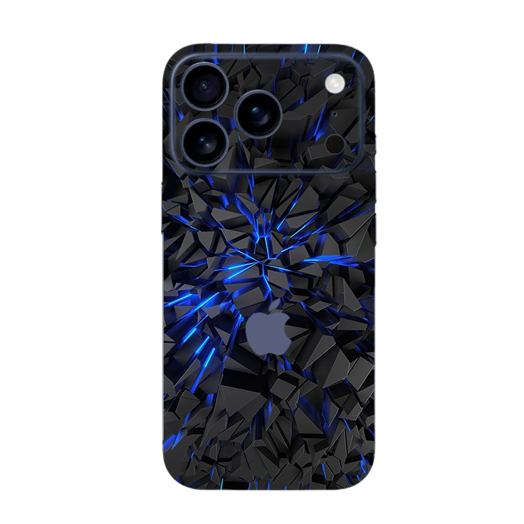 Skin AZUL ELECTRICO para iPhone