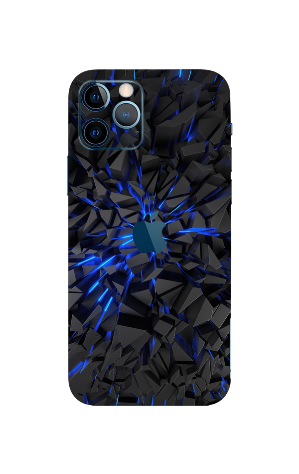 Skin AZUL ELECTRICO para iPhone