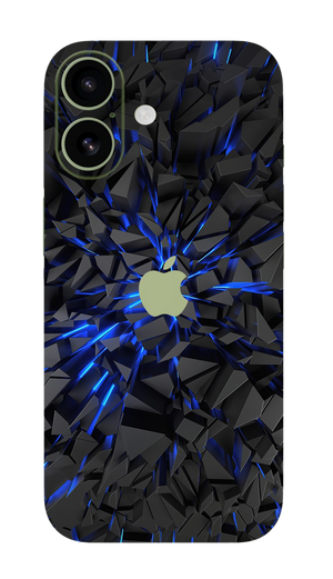 Skin AZUL ELECTRICO para iPhone