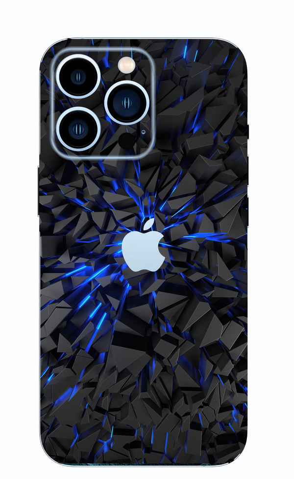 Skin AZUL ELECTRICO para iPhone