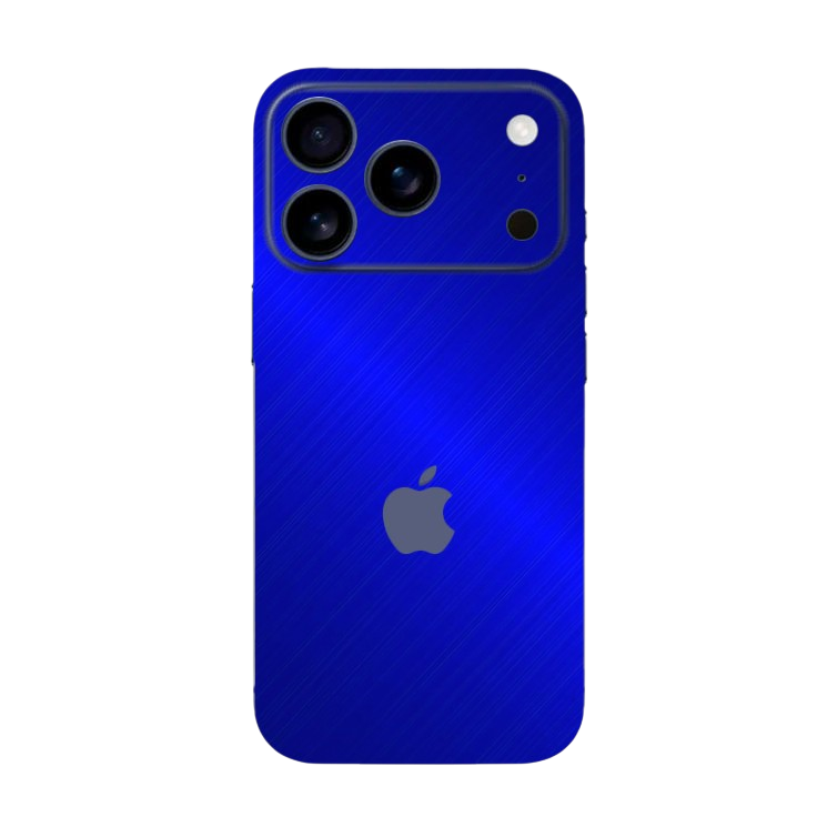 Skin AZUL METALIZADO para iPhone